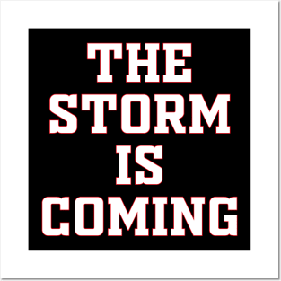 THE STORM IS COMING Posters and Art